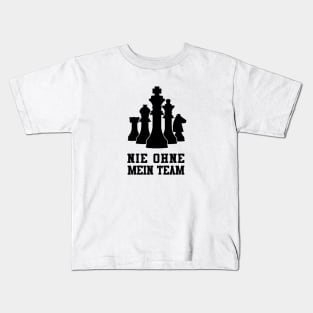 Nie ohne mein Team Chess Tshirt & Gift Kids T-Shirt